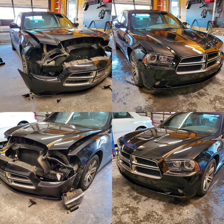 Finished repair work